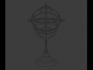 Armillary sphere 3D 模型