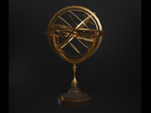 Armillary sphere 3D 模型