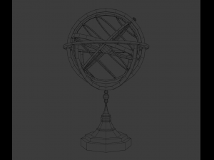 Armillary sphere 3D 模型