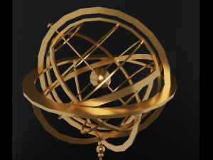 Armillary sphere 3D 模型