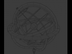 Armillary sphere 3D 模型