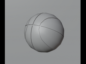 Basketball ball Modelo 3D