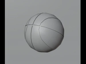 pelota de baloncesto Modelo 3D
