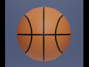 Basketball ball Modelo 3D