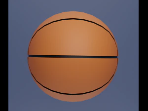 pelota de baloncesto Modelo 3D