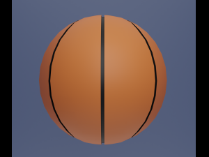Basketball ball Modelo 3D