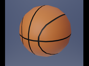 Basketball ball Modelo 3D