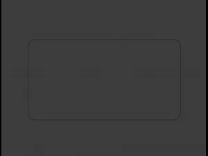 Panca da tavola americana Modello 3D