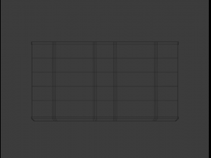 American diner bench 3Dモデル