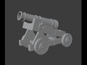 Cannon Model 3D