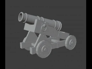 Cannon 3D Model