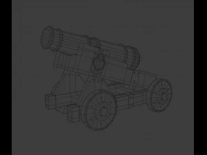 Cannon 3D Model