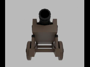 Cannon 3D Model