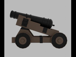 Cannon 3D Model