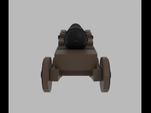 Cannon 3D Model