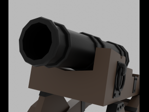 Cannon Model 3D