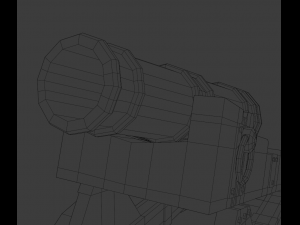 Cannon Model 3D