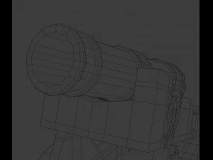 Cannon 3D Model