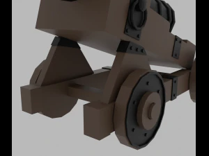 Cannon 3D Model