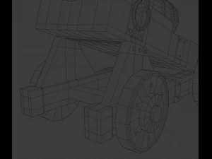Cannon 3D Model