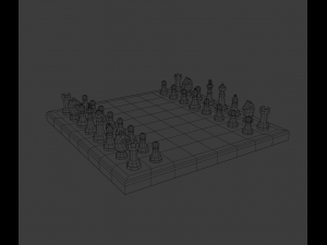 Chessboard Modello 3D