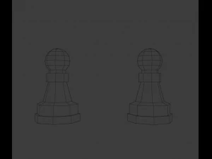 Satran&ccedil; tahtası 3D Model