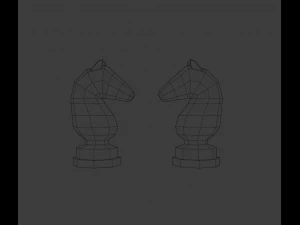 Satran&ccedil; tahtası 3D Model