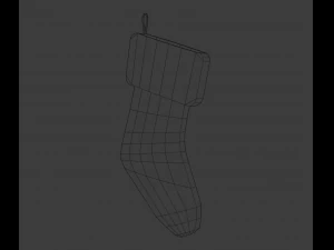 Christmas sock 3D Model
