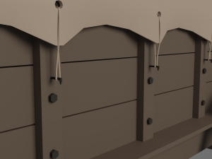 Covered cart Modèle 3D