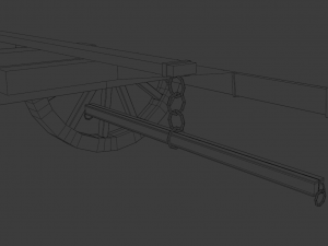 Covered cart Modèle 3D