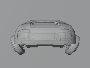 Futuristic cars 3D-Modell