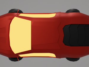 Futuristic cars 3D-Modell