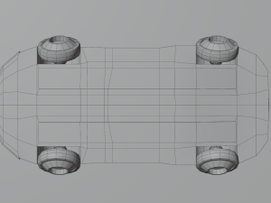 Futuristic cars 3D-Modell