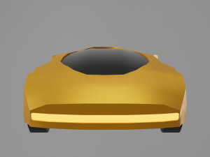 Futuristic cars 3D-Modell