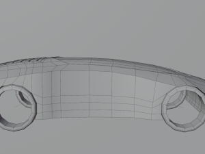 Futuristic cars 3D-Modell