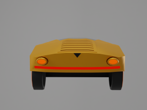 Futuristic cars 3D-Modell