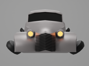 Futuristic cars 3D-Modell