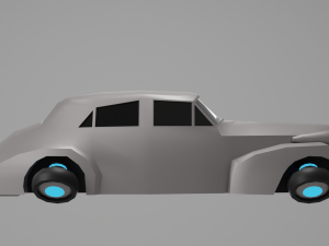 Futuristic cars 3D-Modell