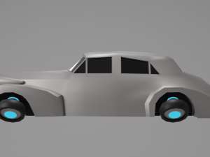 Futuristic cars 3D-Modell