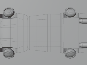 Futuristic cars 3D-Modell