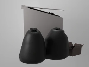 Spazzatura Modello 3D