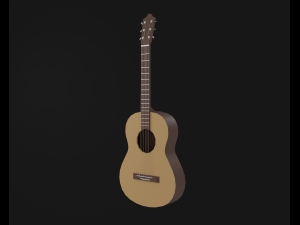Guitar 3D मॉडल
