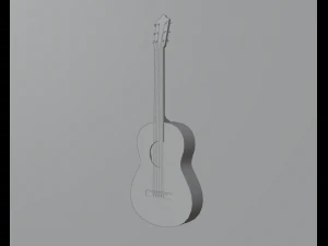 Guitar 3D Model