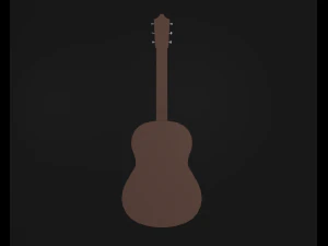 Guitar 3D Model