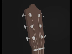 Guitar 3D Model