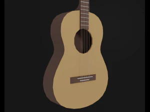 Guitar 3D Model