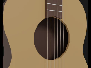 Guitar 3D Model
