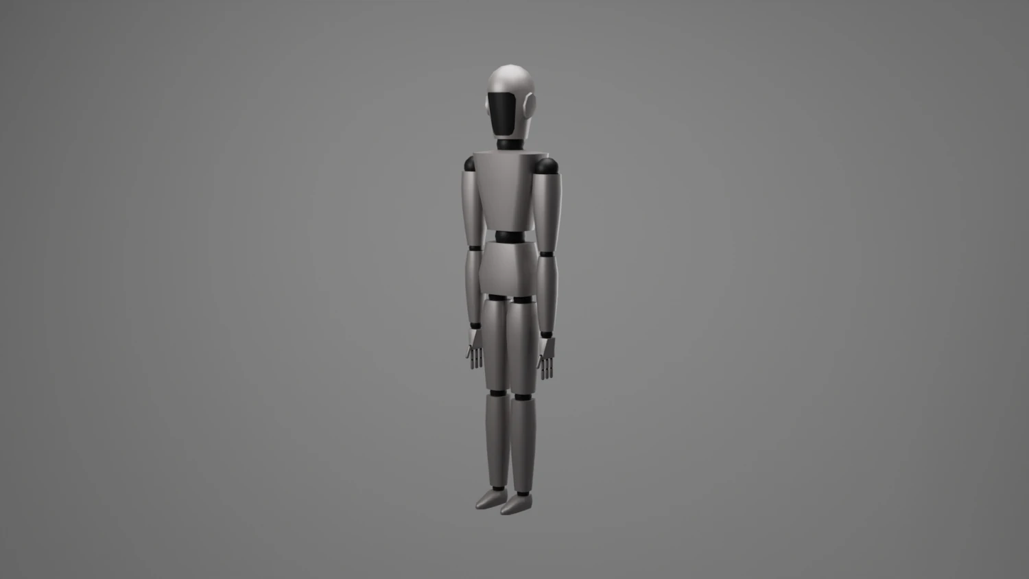 Humanoid 3D Model .c4d .max .obj .3ds .fbx .stl .blend 