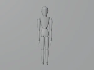 Humanoid 3D Model