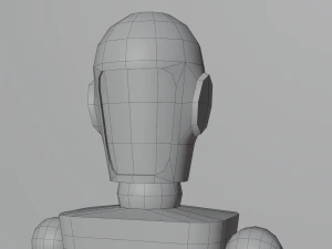 Humanoid 3D Model